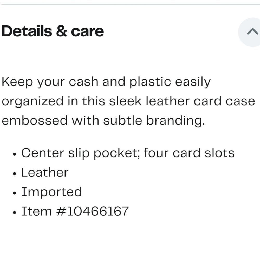 Boss Randy Leather Card Case - Picture 4 of 6